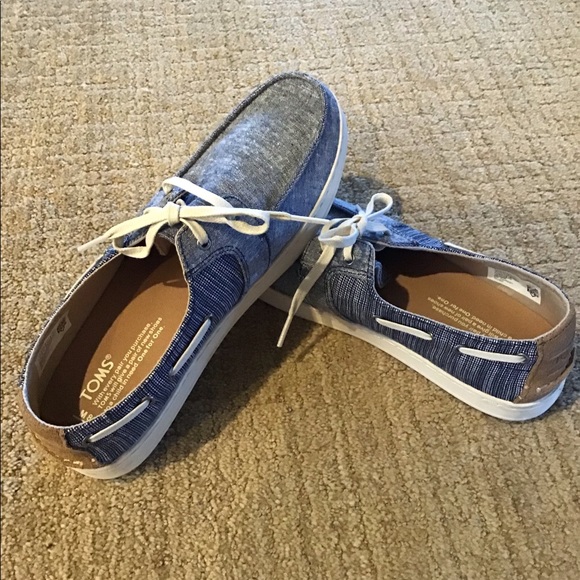 Toms Other - TOMS Men’s Culver Lace-Up Moc Toe Sneaker Shoes